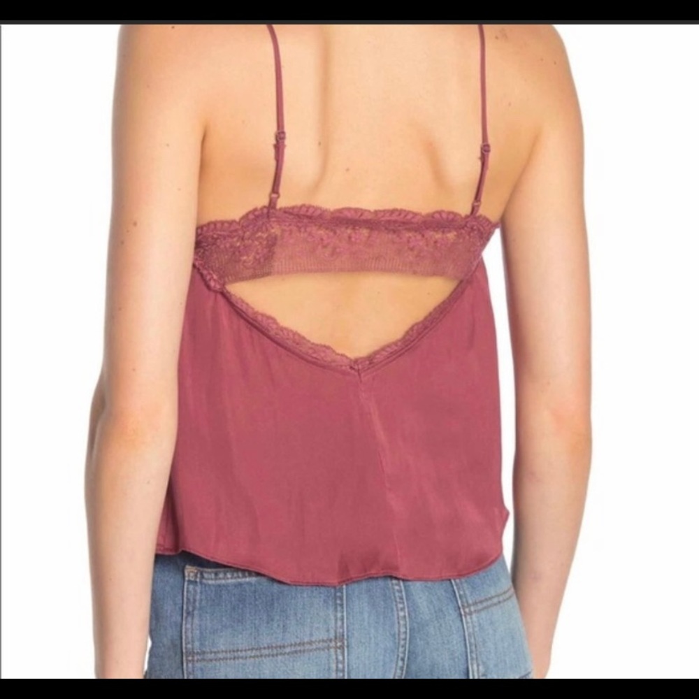 NWT $48 Free People Beyond Me Cami Crop Top XS X-Small - Picture 2 of 14